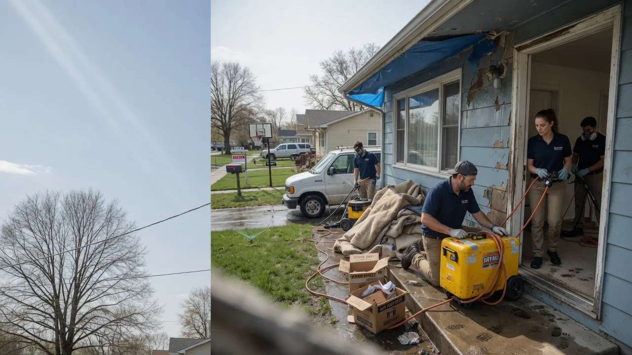 Basement Flood Cleanup in Maplewood, OH near me